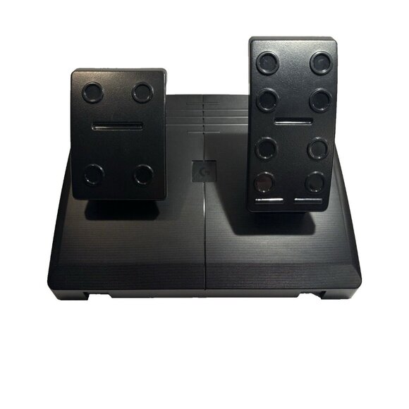 Logitech PC Racing Pedals for Drift Simulator Driving 2 Pedal Black New Ethernet - Picture 8 of 9